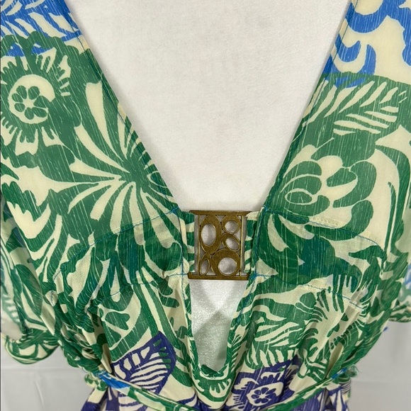 Becca Sheer Coverup Dress Size M/L - Picture 4 of 9